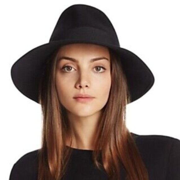 Raffaello Bettini 100% Wool Hat w/ Band & Gold Detail, NWT! - Picture 1 of 5